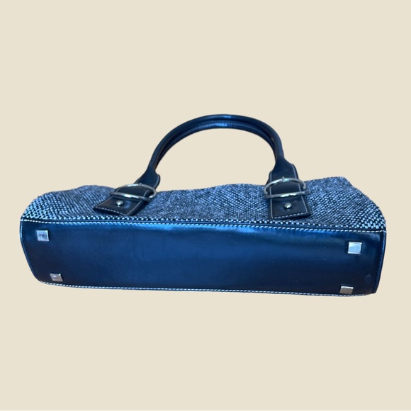 Plaid Belted Baguette - Picture 3 of 4